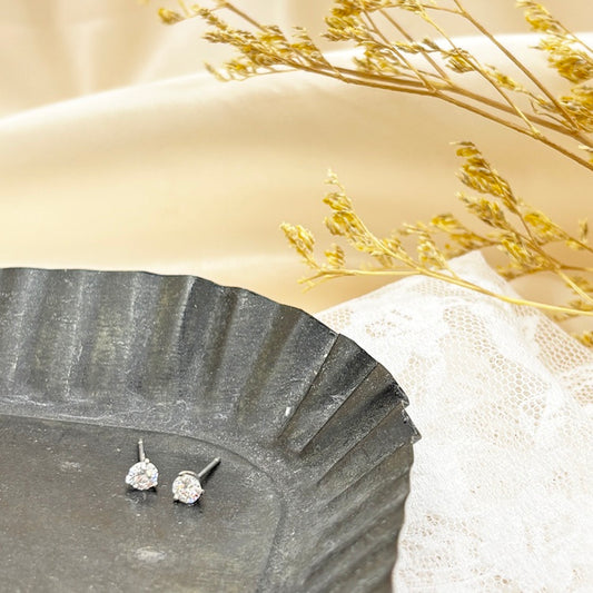 Pt ピアス ダイヤ CJ0599