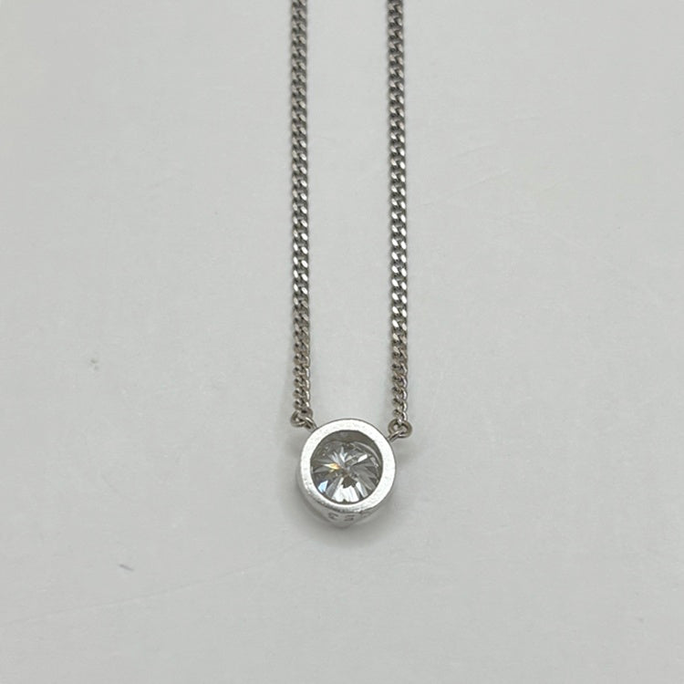 Pt ネックレス ダイヤ CJ0602