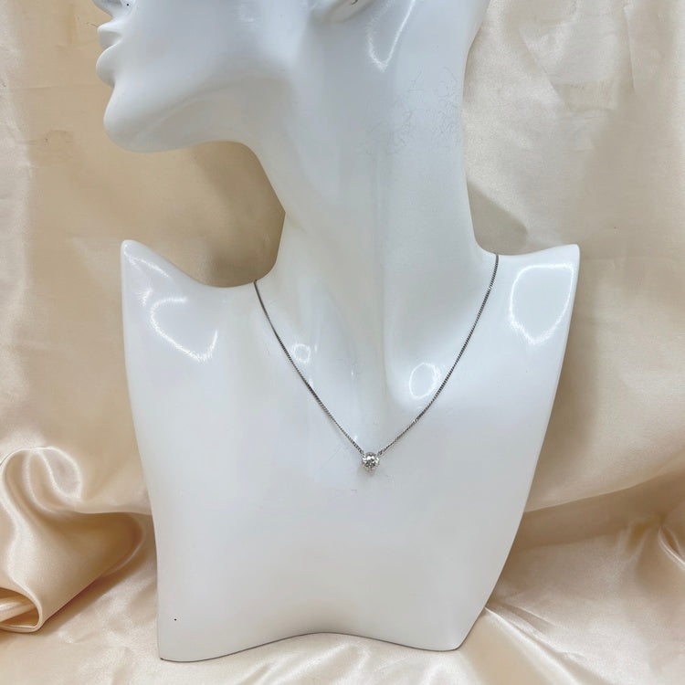 Pt ネックレス ダイヤ CJ0602