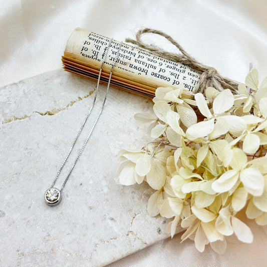 Pt ネックレス ダイヤ CJ0604