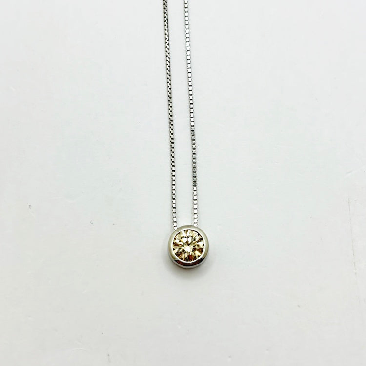 Pt ネックレス ダイヤ CJ0604