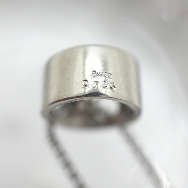 Pt ネックレス ダイヤ CJ0604