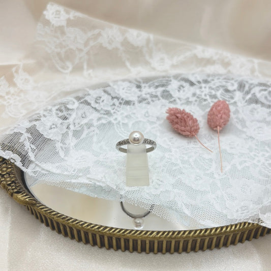 Pt リング パール CJ0608