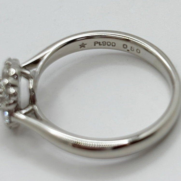 Pt リング ダイヤ CJ0612