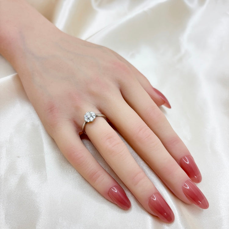 Pt リング ダイヤ CJ0612