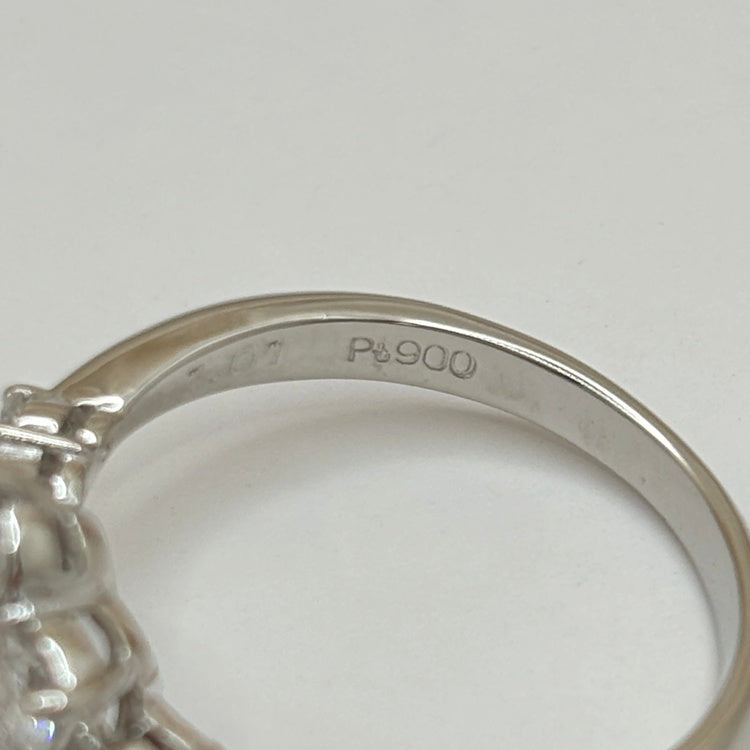 Pt リング ダイヤ CJ0615