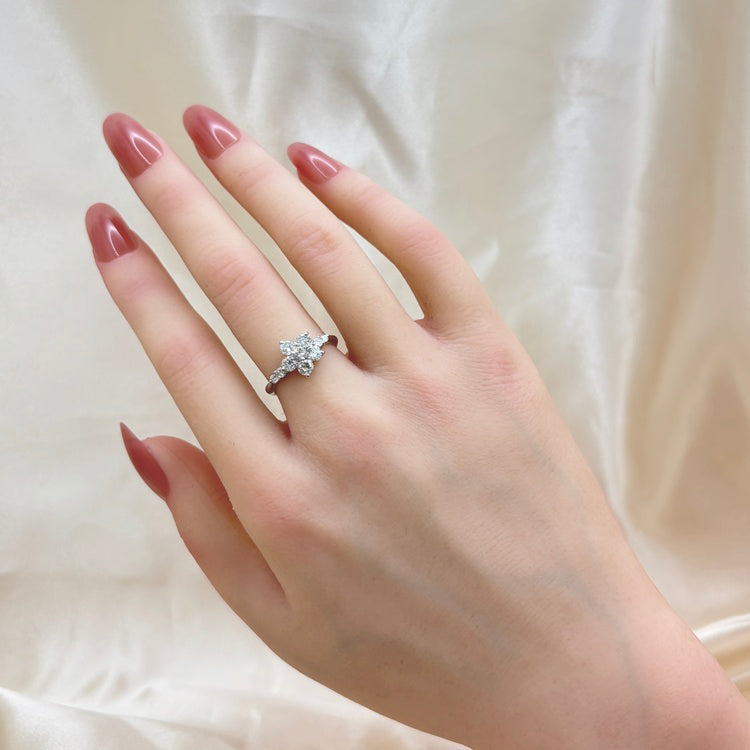 Pt リング ダイヤ CJ0615