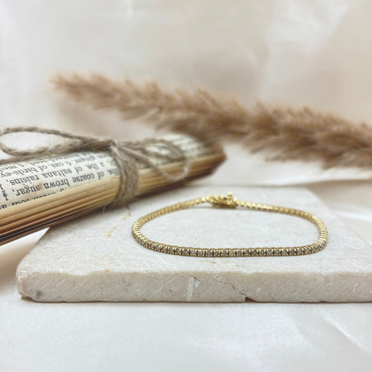 K18 ブレスレット ダイヤ CJ0616