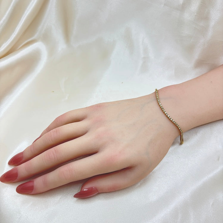 K18 ブレスレット ダイヤ CJ0616