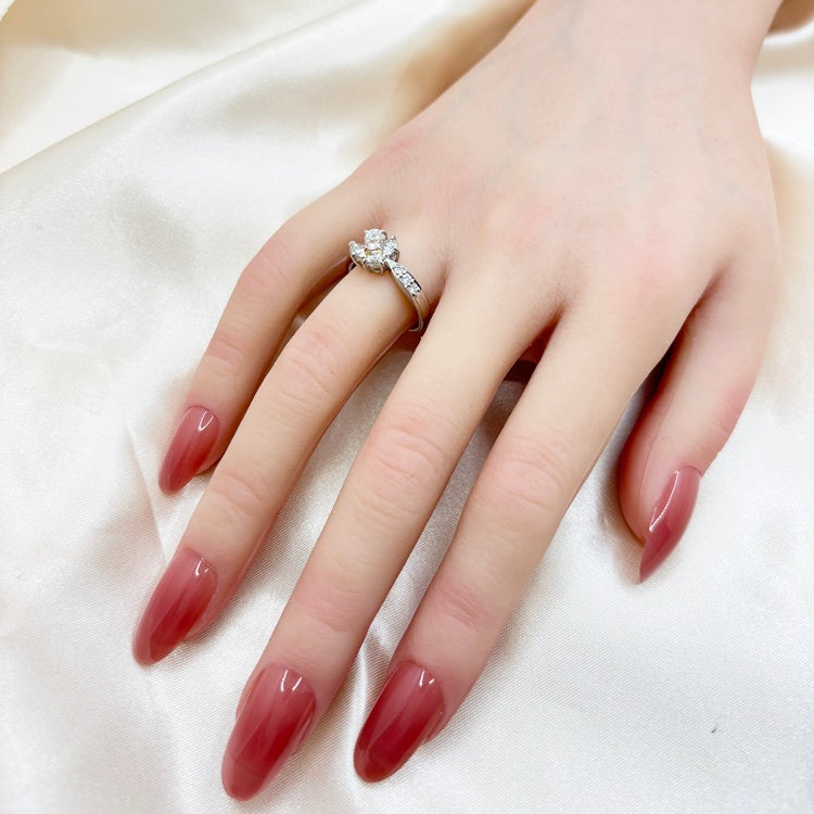 Pt リング ダイヤ CJ0619