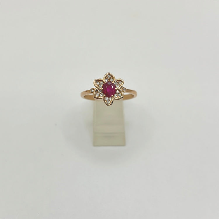 K18PG リング ルビー CJ0622