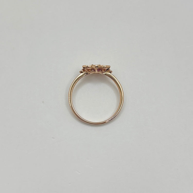 K18PG リング ルビー CJ0622