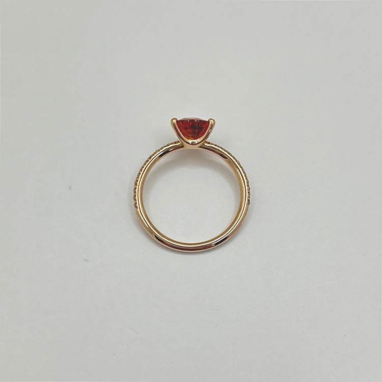 K18PG リング スペサルティンガーネット CJ0623
