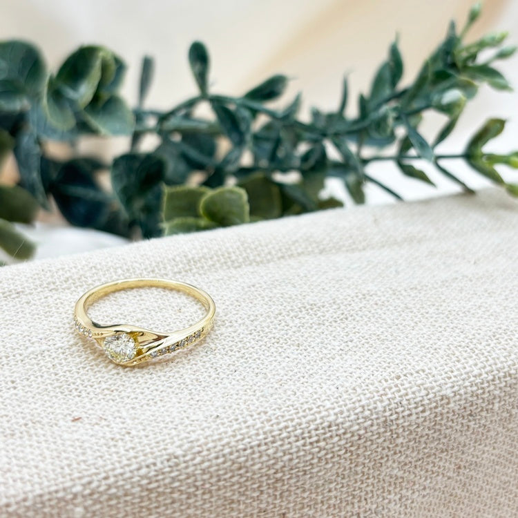 K18 リング ダイヤ CJ0624