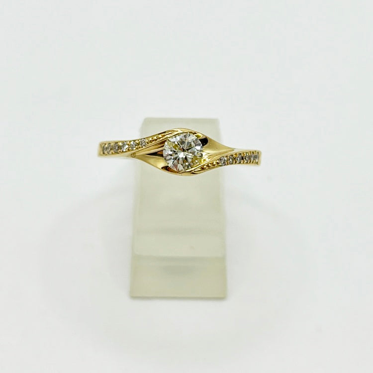 K18 リング ダイヤ CJ0624