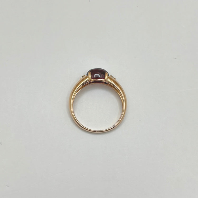 K18PG リング ガーネット CJ0626