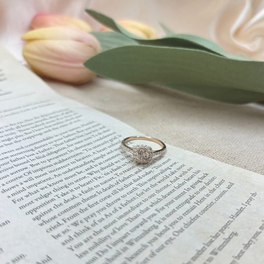 K18PG リング ダイヤ CJ0628