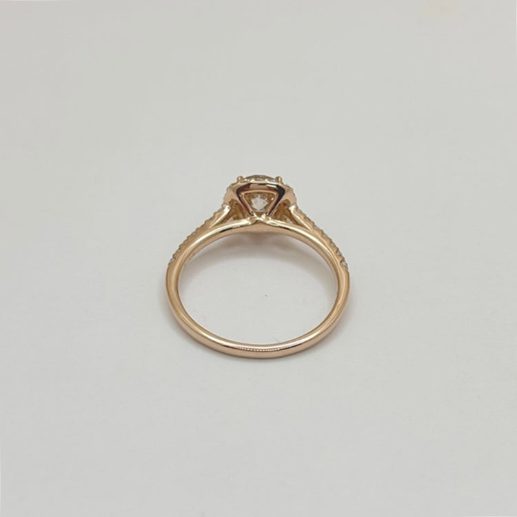 K18PG リング ダイヤ CJ0628