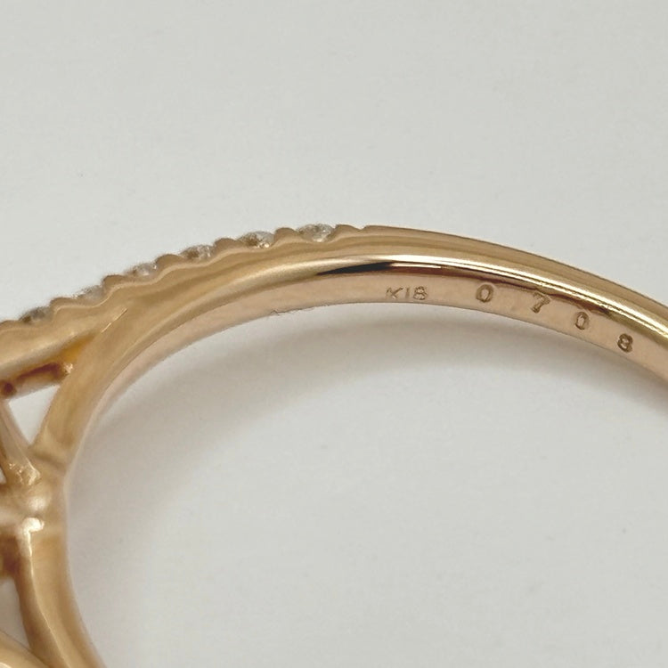 K18PG リング ダイヤ CJ0628