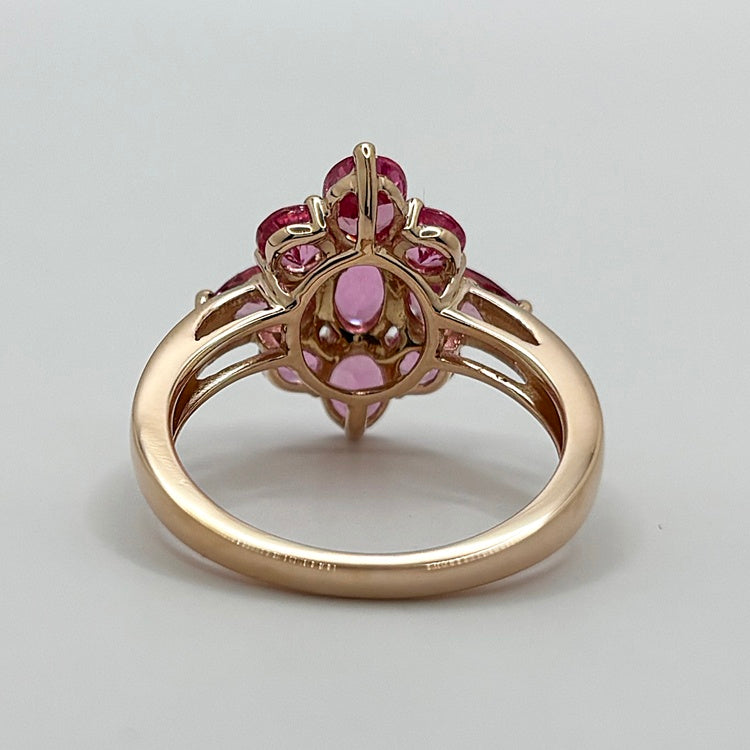 K18PG リング スピネル CJ0629