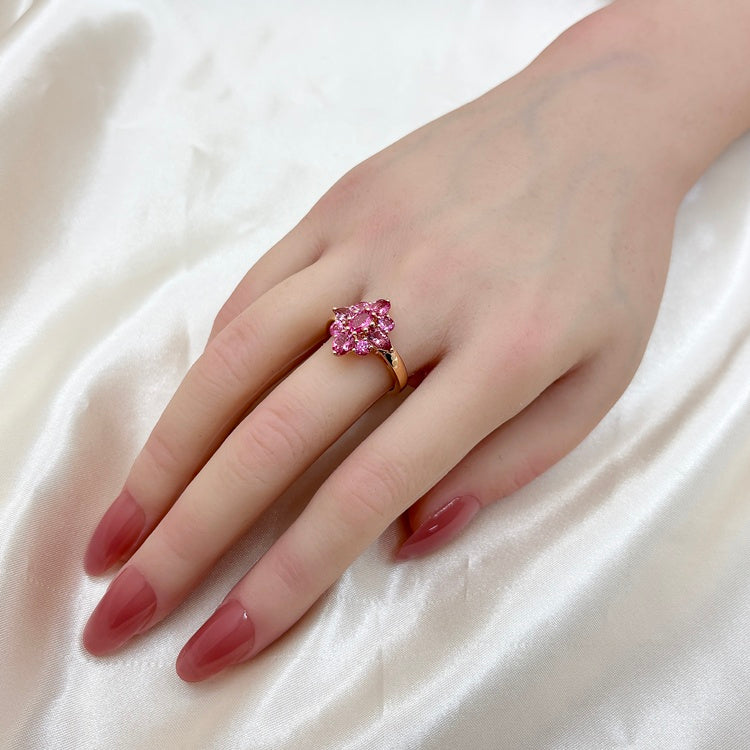 K18PG リング スピネル CJ0629