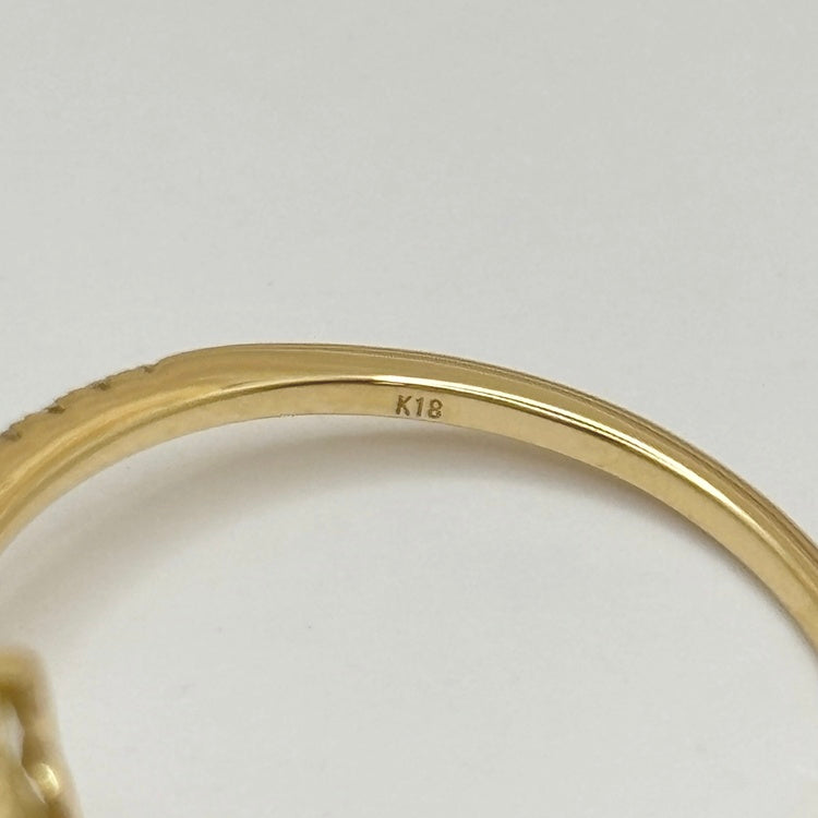 K18 リング ダイヤ CJ0632