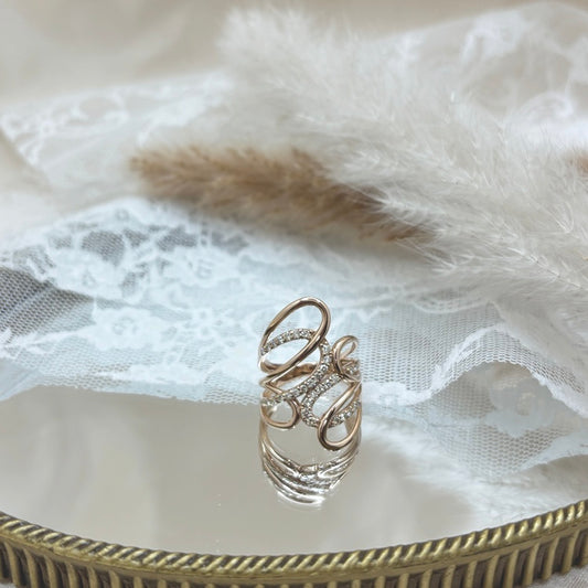 K18PG リング ダイヤ CJ0638