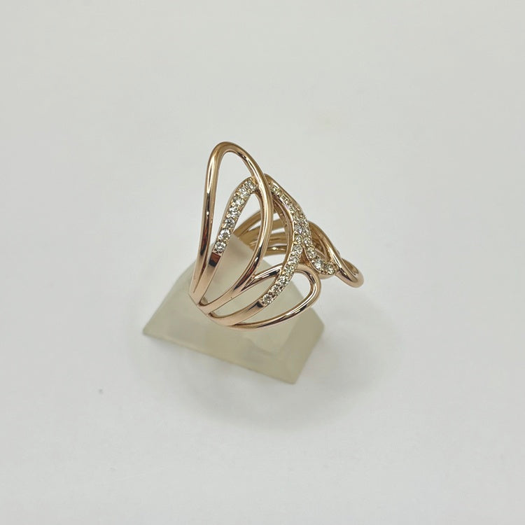 K18PG リング ダイヤ CJ0638