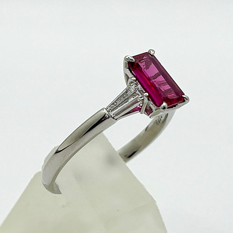 Pt リング ルビー CJ0639