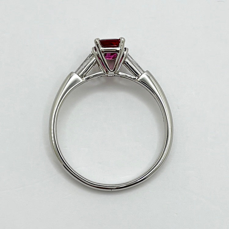 Pt リング ルビー CJ0639