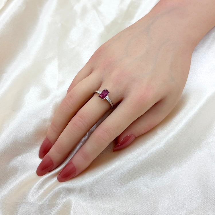 Pt リング ルビー CJ0639