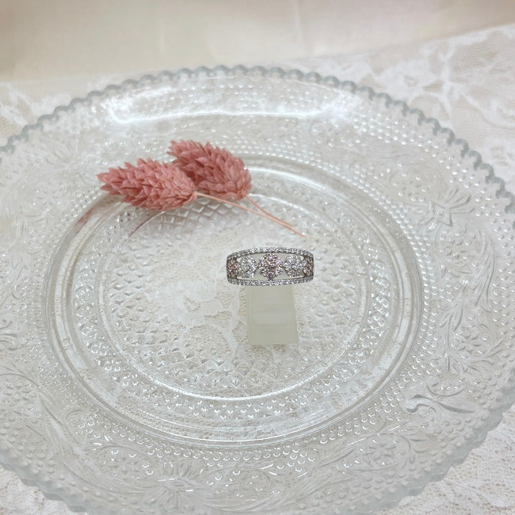 Pt リング ピンクダイヤ CJ0643