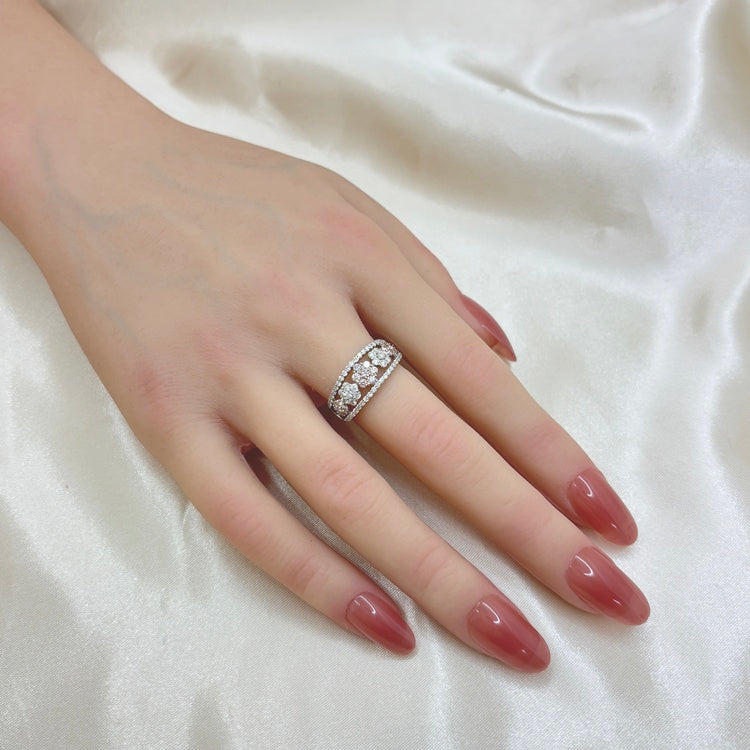 Pt リング ピンクダイヤ CJ0643