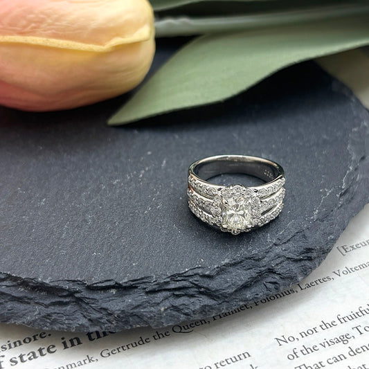 Pt リング ダイヤ CJ0645