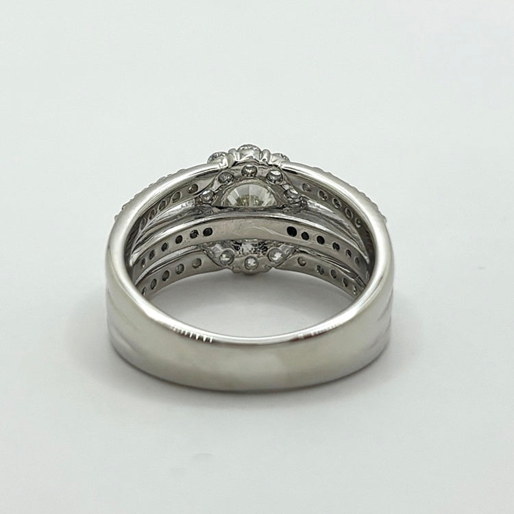 Pt リング ダイヤ CJ0645