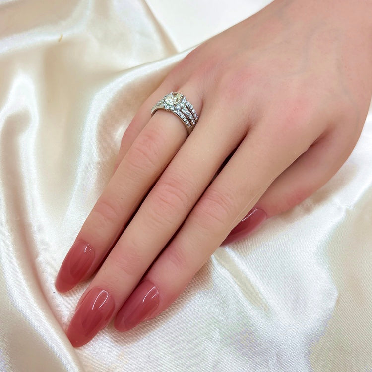 Pt リング ダイヤ CJ0645