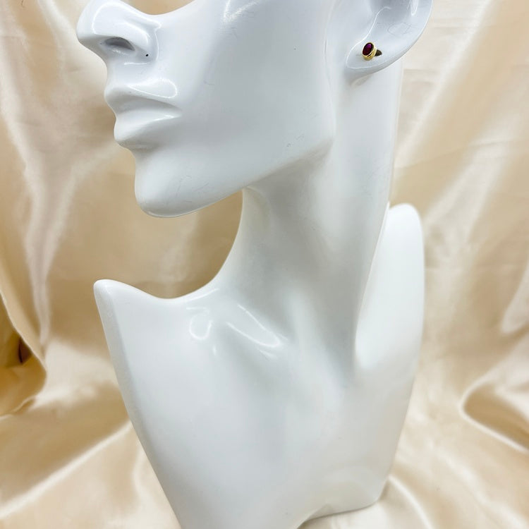 K18 ピアス ルビー CJ0653