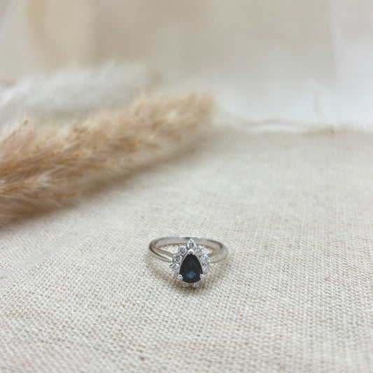 Pt リング サファイア CJ0657