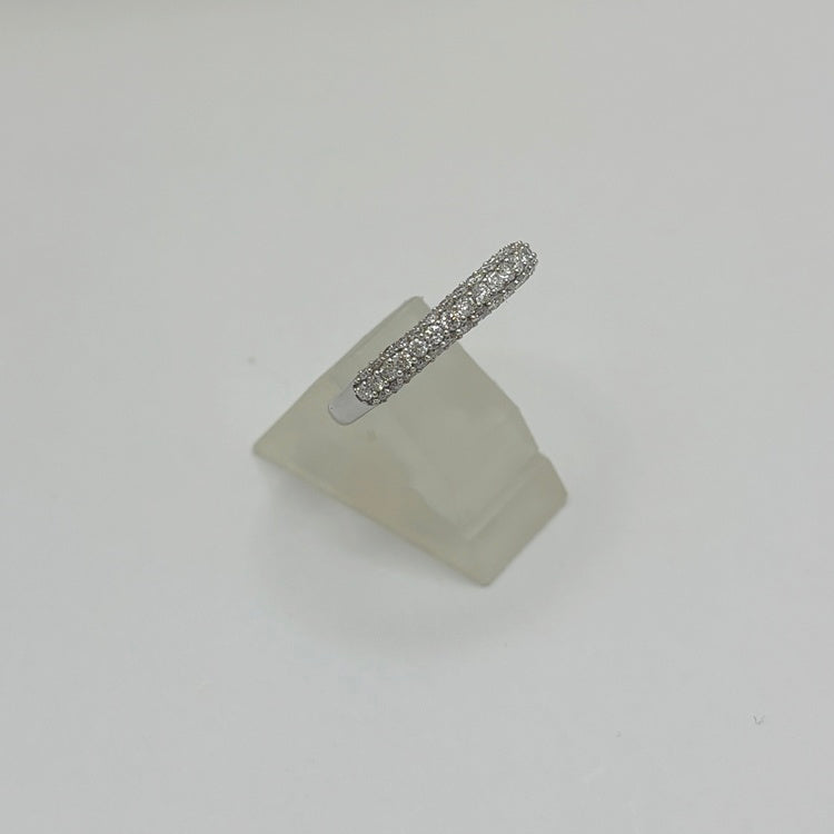 K18WG  リング ダイヤ CJ0658