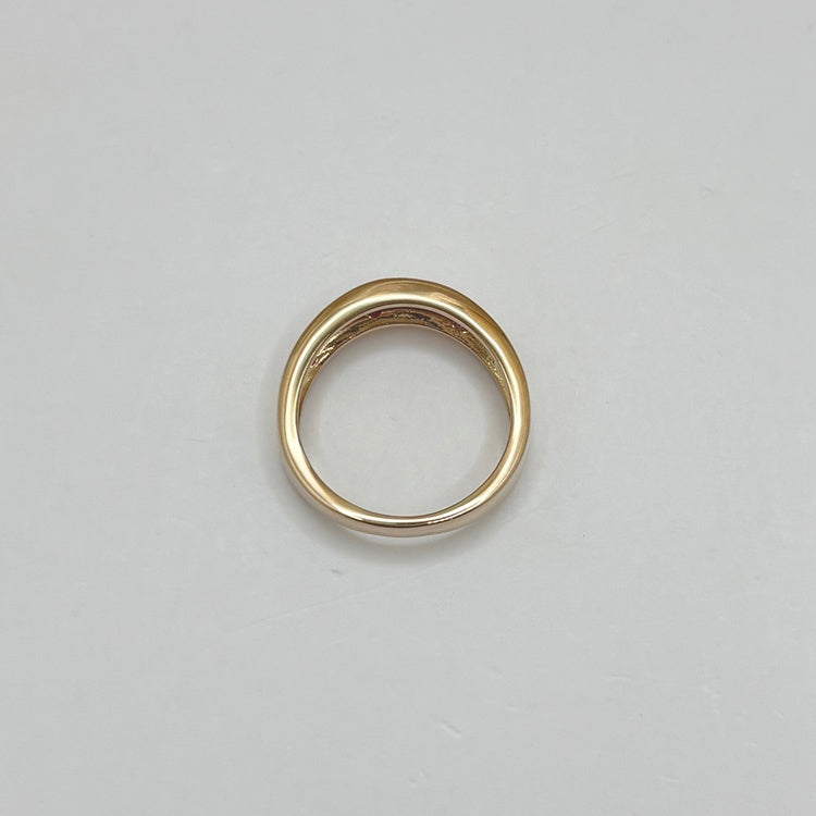 K18PG リング ピンクサファイア CJ0659