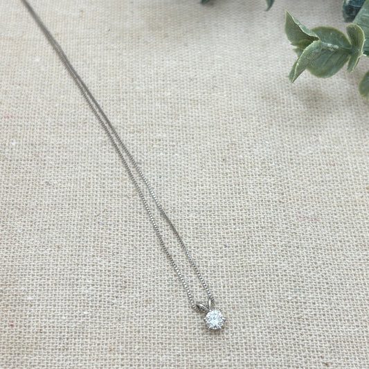 Pt ネックレス ダイヤ CJ0661