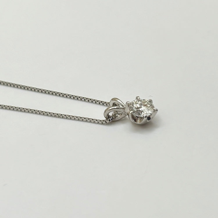 Pt ネックレス ダイヤ CJ0661