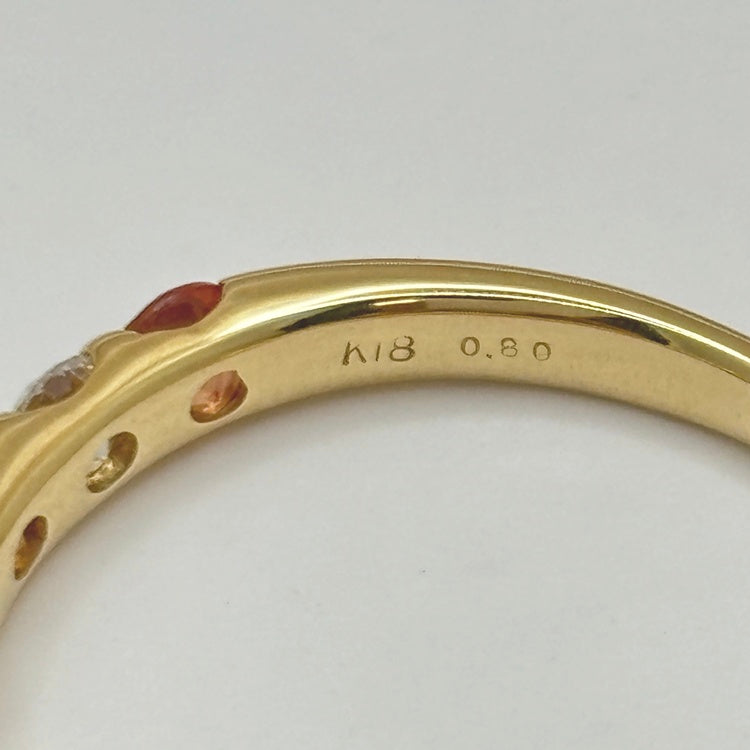 K18 リング サファイア CJ0664