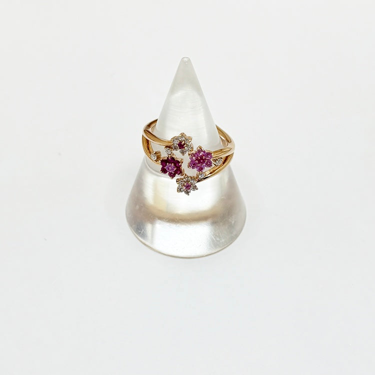 K18 リング  ルビー CJ0665