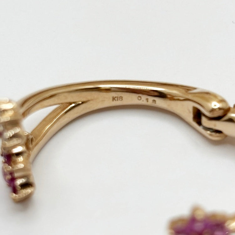 K18 リング  ルビー CJ0665