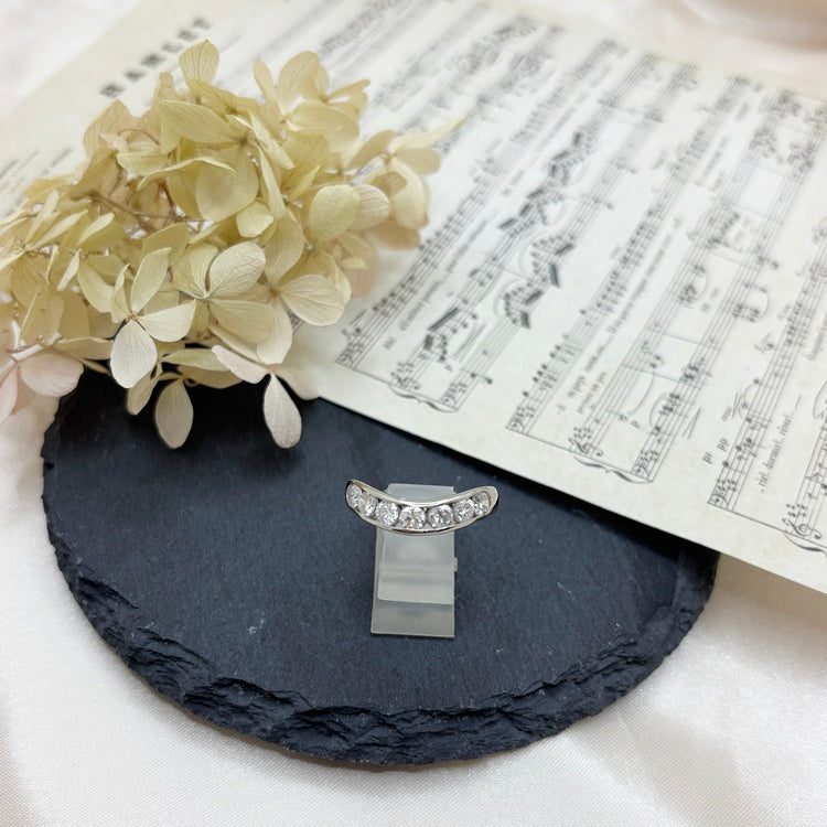 Pt リング ダイヤ CJ0670