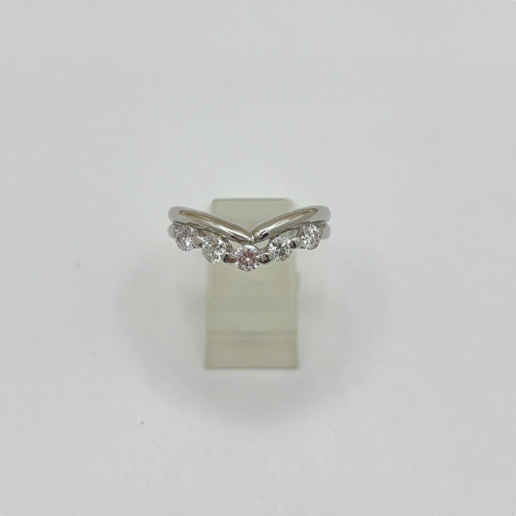 Pt リング ピンクダイヤ CJ0671