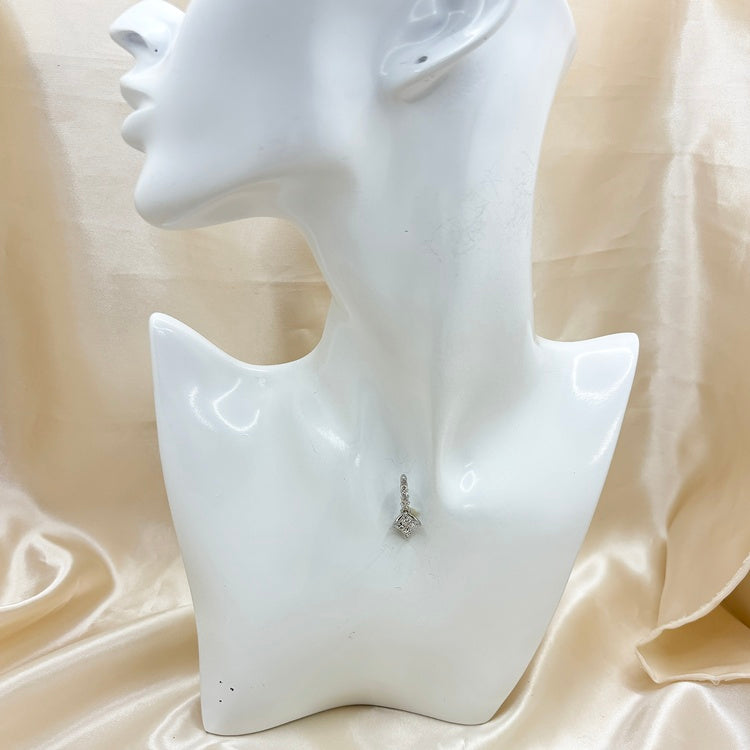 Pt ペンダントトップ ダイヤ CJ0677