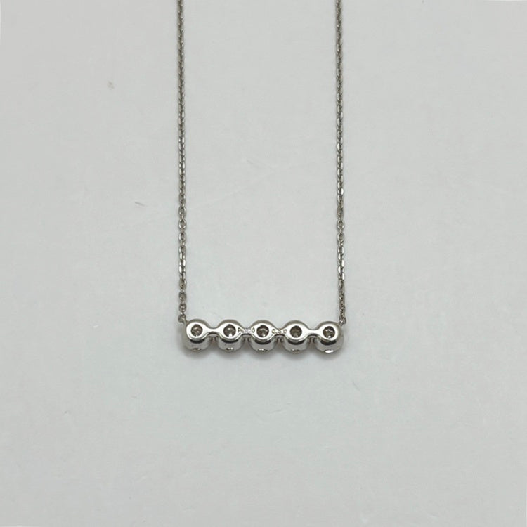 Pt ネックレス ダイヤ CJ0678