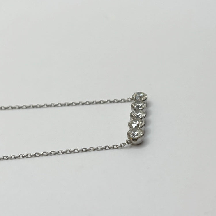 Pt ネックレス ダイヤ CJ0678